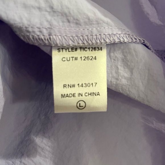 Ces Femme Lavender Ruffle Blouse - Picture 5 of 6